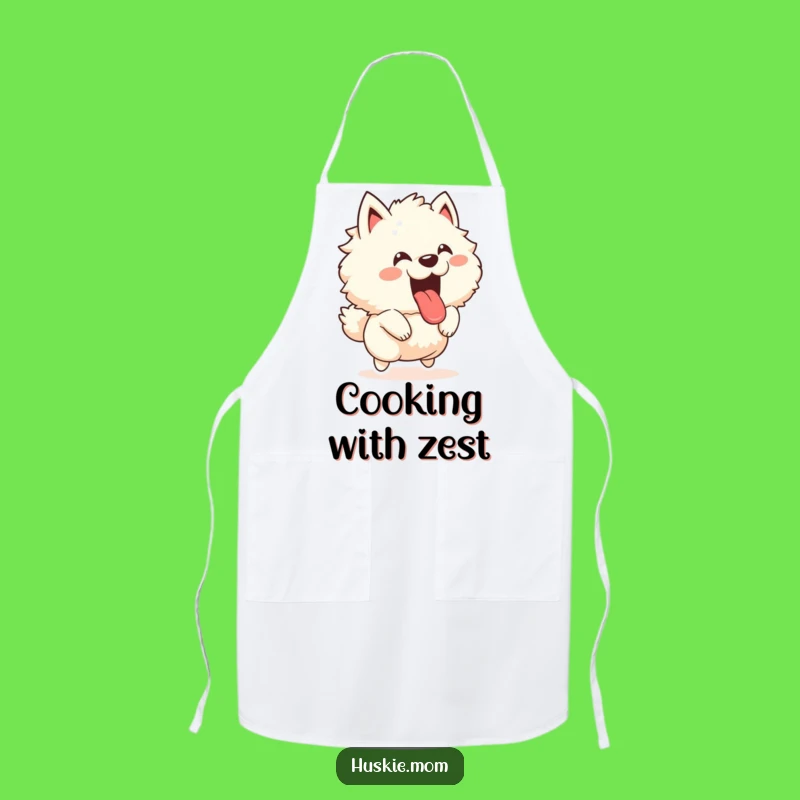 Funny Joyful Fluffy Animal Apron - Barking Chef Gift Idea