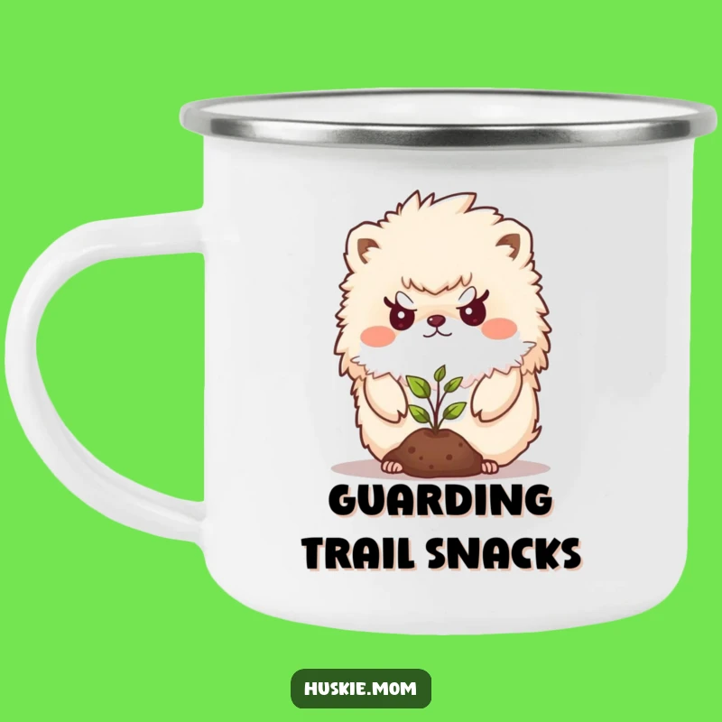 Funny Determined Animal Camping Mug - Outdoor Protector Cup, Rugged Funny Gift!