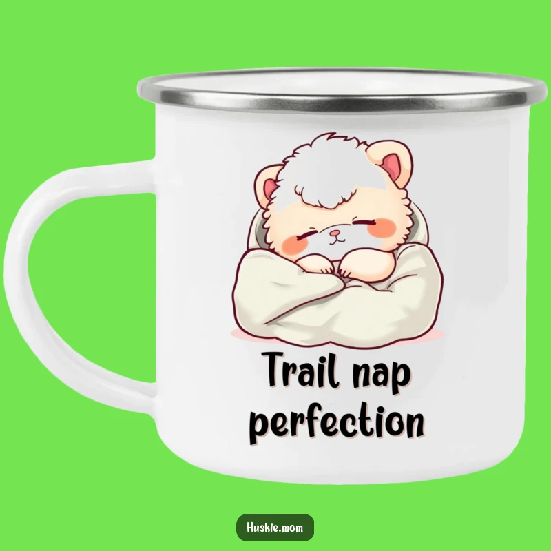 Funny Sleepy Animal Camping Mug - Hilarious Cozy Companion for Outdoor Naps