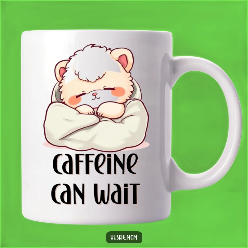 Funny Sleepy Animal Mug - Hilarious Cozy Nap Gift for Relaxed Vibes