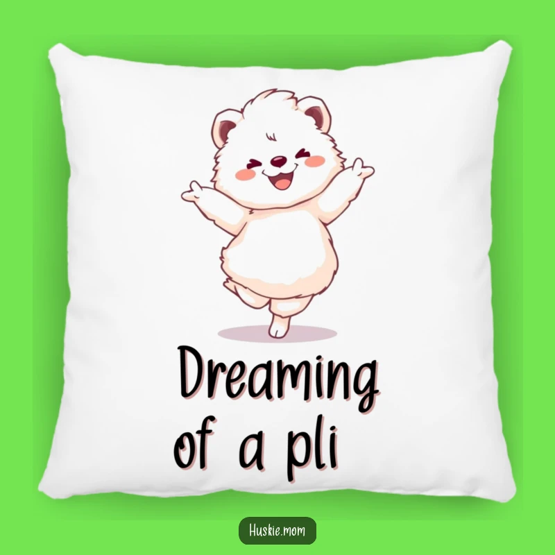 Funny Fluffy Pirouette Animal Pillow - Hilarious Accent for Cozy, Comical Spaces