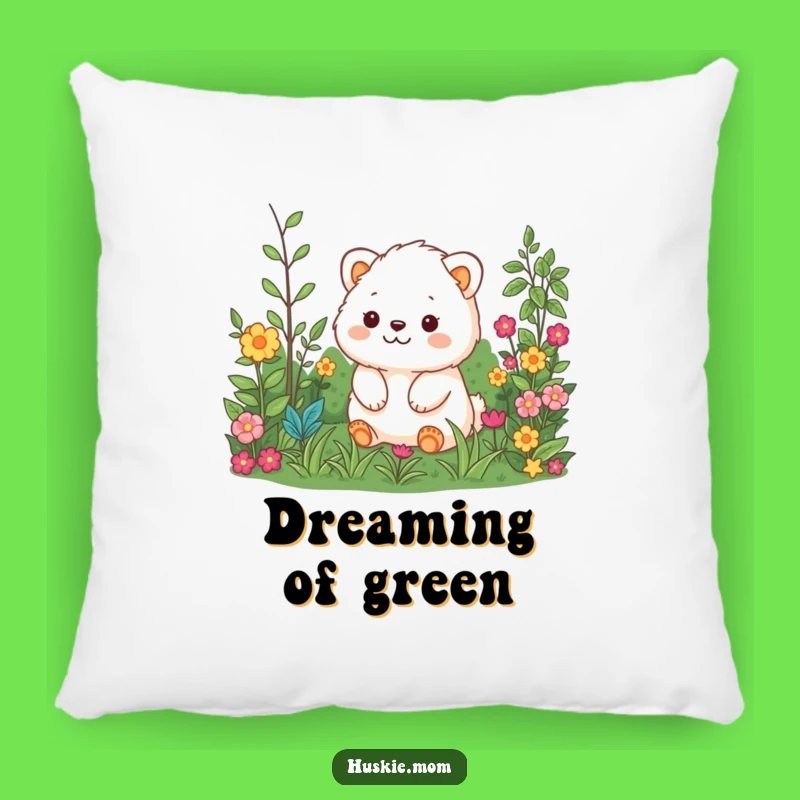Funny Fluffy Garden Explorer Pillow - Cozy Cute Animal Cushion