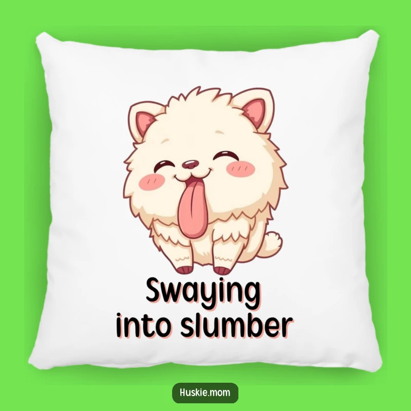 Funny Fluffy Animal Swaying Pillow - Cozy Tongue Out Comfort Gift