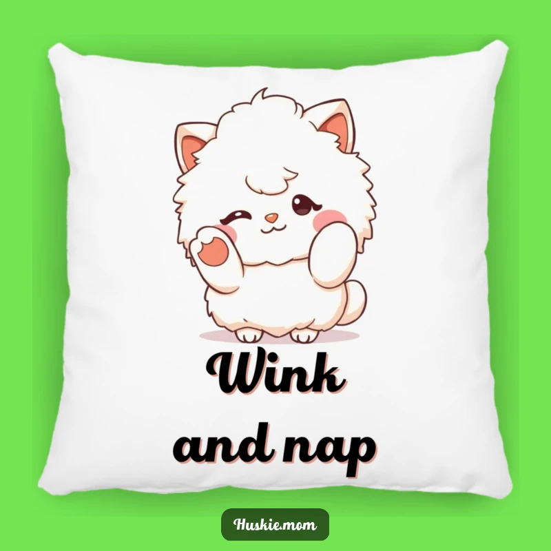 Funny Fluffy Character Pillow - Soft & Humorous Greeting Comfort Gift