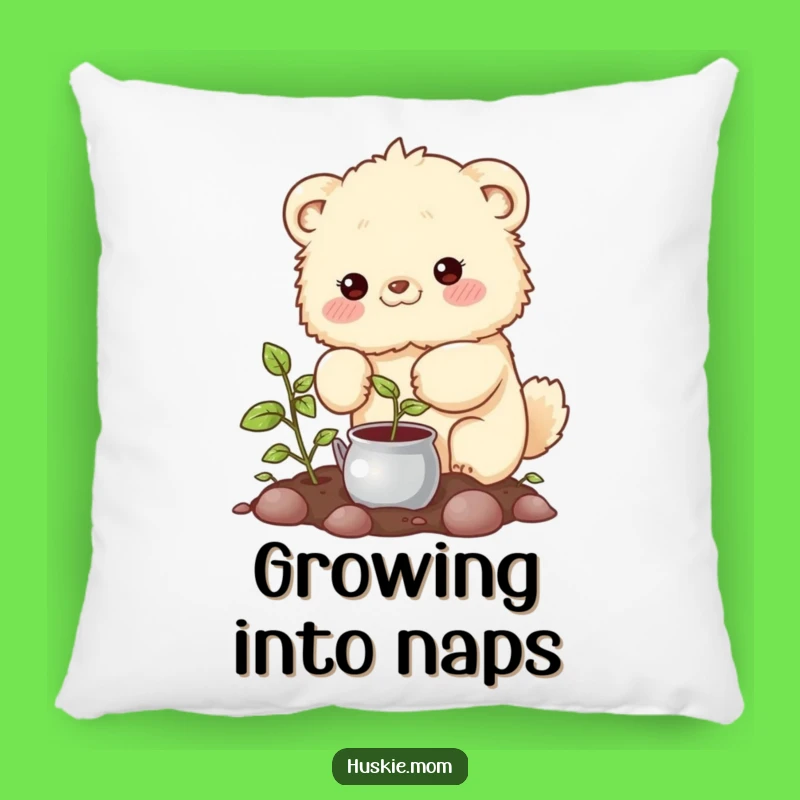 Funny Gardening Animal Pillow: Nurturing Comfort, Cozy Funny Gift