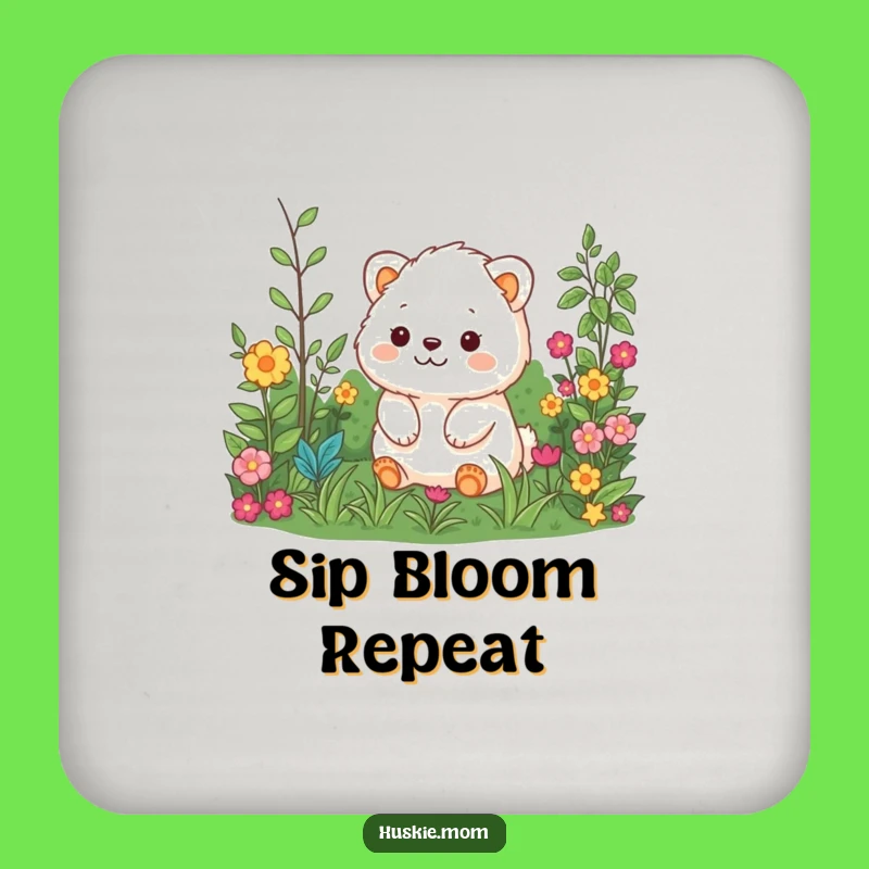 Funny Fluffy Garden Explorer Coaster Set - Cute Animal Drink Protector