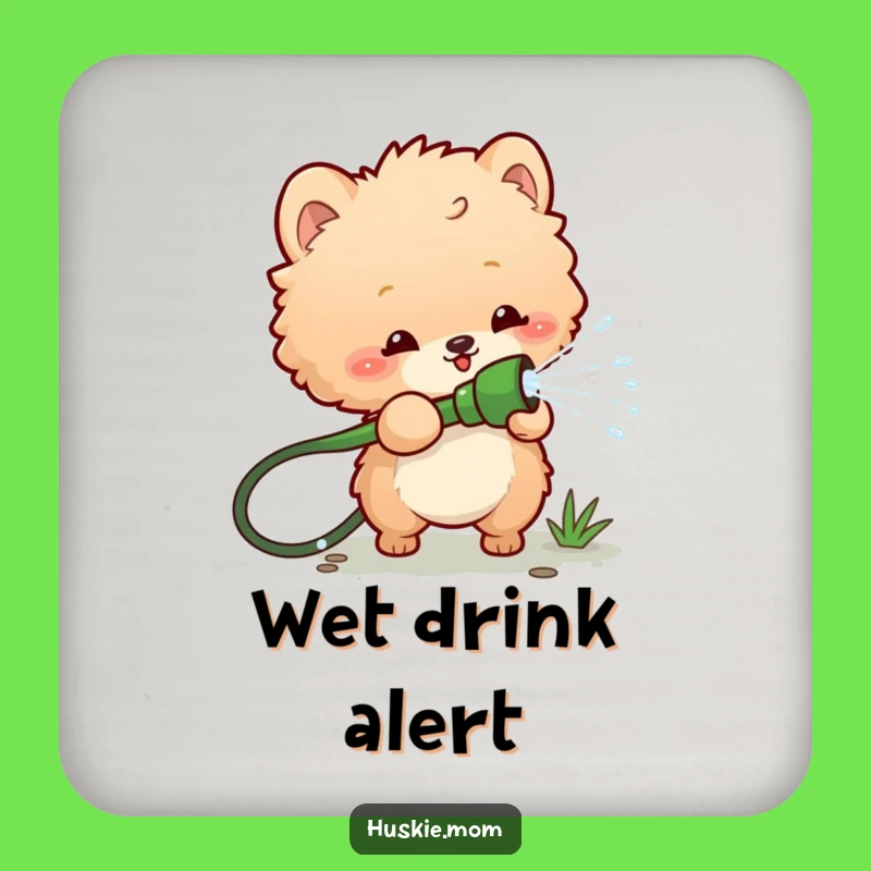 Funny Garden Animal Coaster: Protect Surfaces with Playful Humor