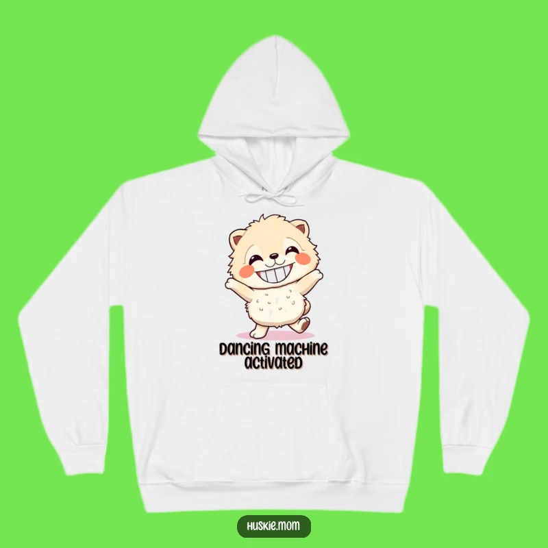 Funny Fluffy Dancer Hoodie: Cozy Energy for Happy Vibes, Perfect Gift