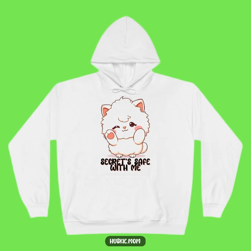 Cozy Funny Fluffy Character Hoodie - Warm & Humorous Greeting Gift