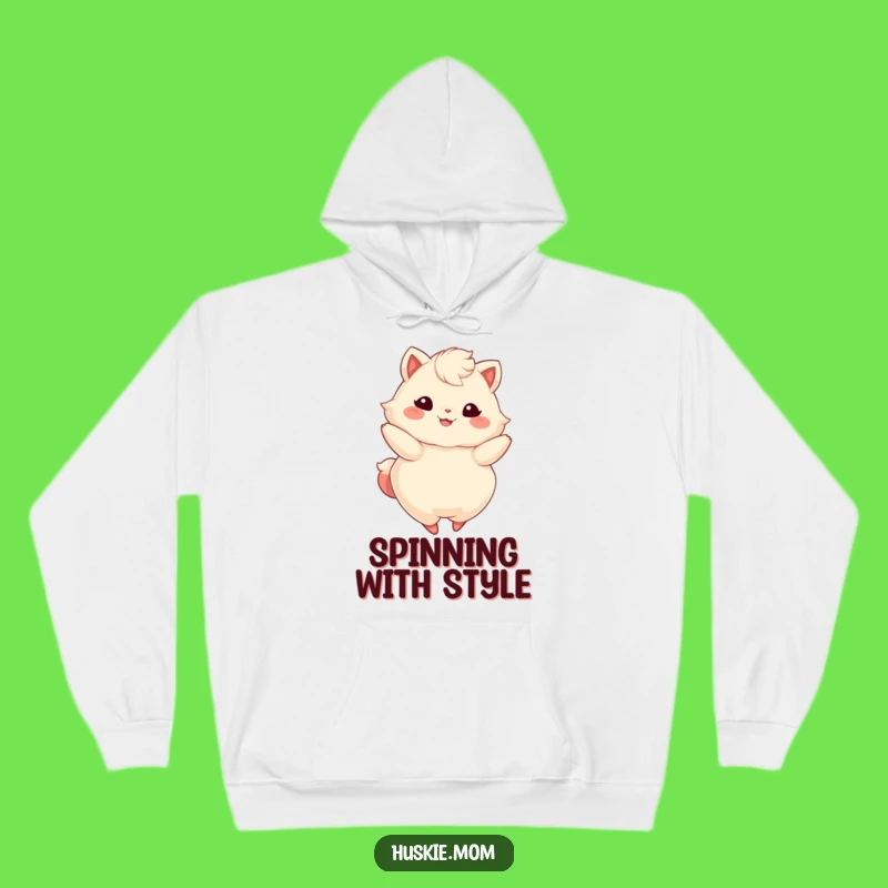 Cozy Funny Fluffy Animal Twirling Hoodie: Warmth & Whimsical Fun