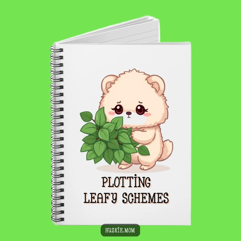 Funny Determined Fluffy Animal Notebook - Hilarious Journal for Pruning Plans
