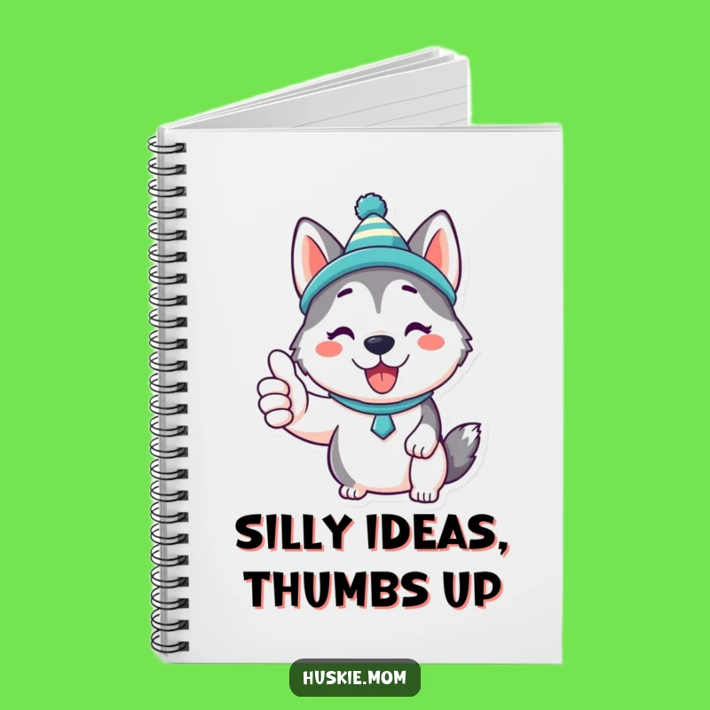 Funny Kawaii Husky Notebook: Write Happy Notes Gift