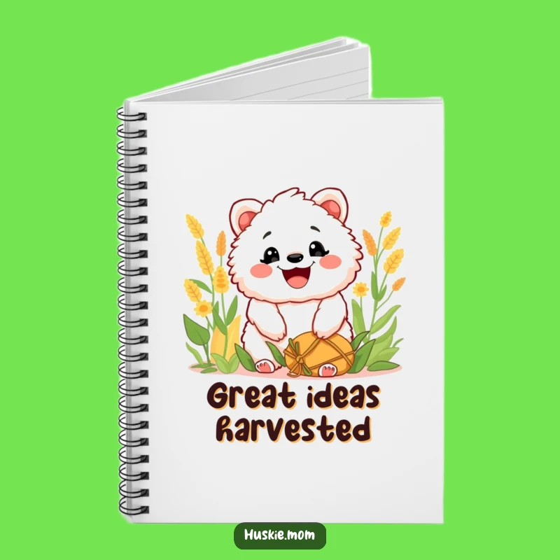 Funny Fluffy Harvest Grin Notebook: Journal Your Successes, Cute Animal Cover, Great Funny Gift