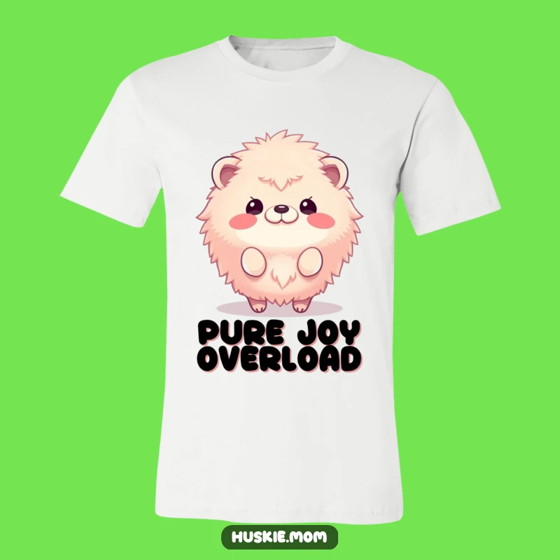 Funny Bouncing Fluffy Animal T-Shirt: Wear Your Happy Energy Loudly!