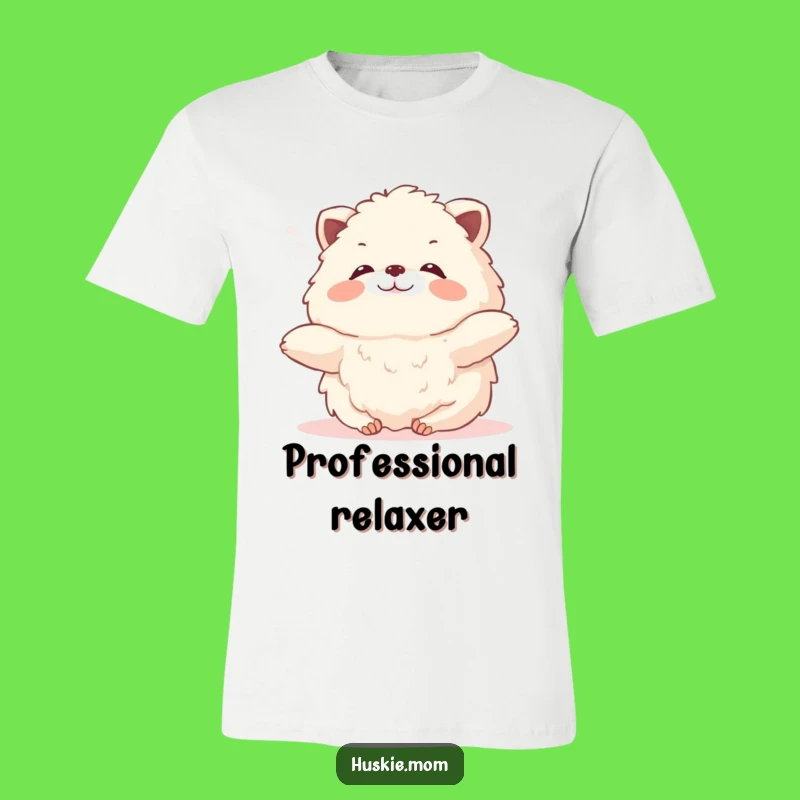 Funny Fluffy Animal Sigh Tee - Cozy Pet Art T-Shirt Gift