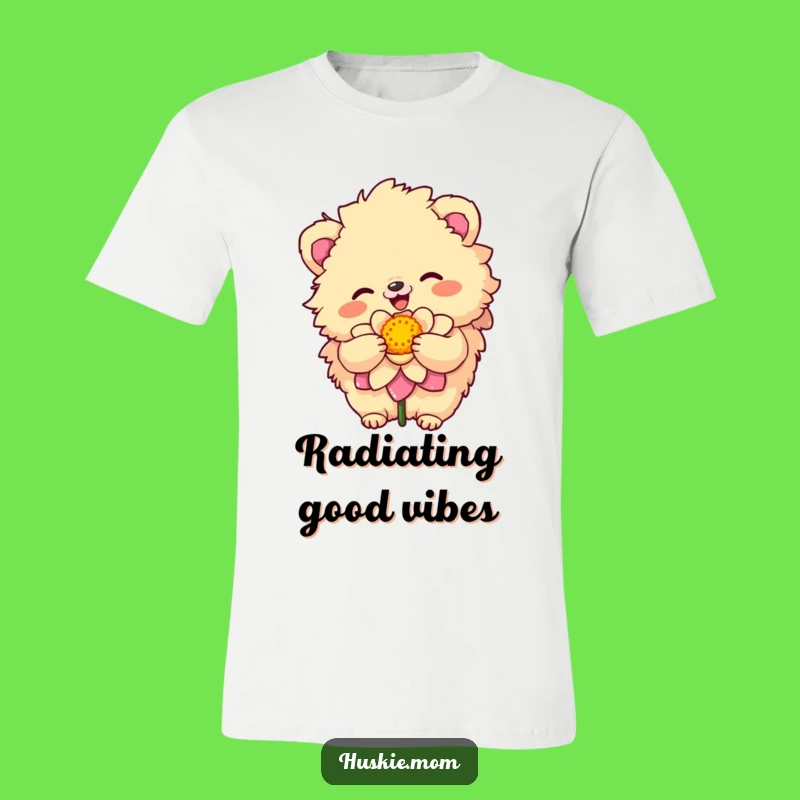 Funny Sunny Animal T-Shirt - Cheerful Bloom Hugger Tee, Awesome Funny Gift!
