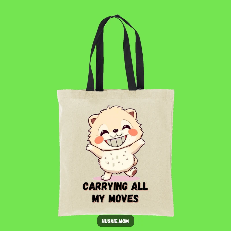 Funny Fluffy Dancer Tote Bag: Carry Your Joy, Perfect Gift for Happy People