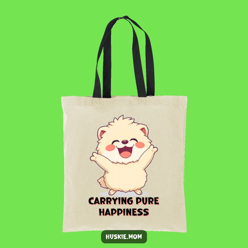 Funny Fluffy Laugh Tote Bag: Dynamic Style, Carry Your Joy