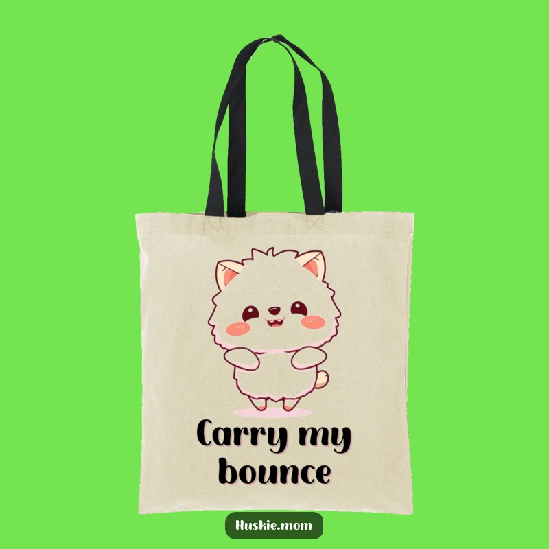 Funny Happy Animal Tote Bag: Carry Your Enthusiasm & Smiles