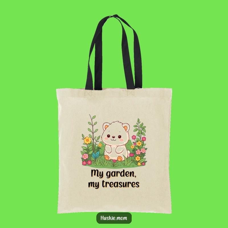 Funny Fluffy Garden Explorer Tote Bag - Eco-Friendly Animal Bag